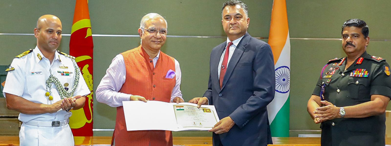 India Donates US$5.5 Million Worth of Military Equipment To Sri Lanka