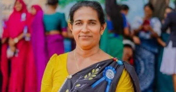 පූනෑව පහළ ගල්කන්දේගම විද්යාලයේ නි. විදුහල්පතිනිය අනතුරින් මරුට