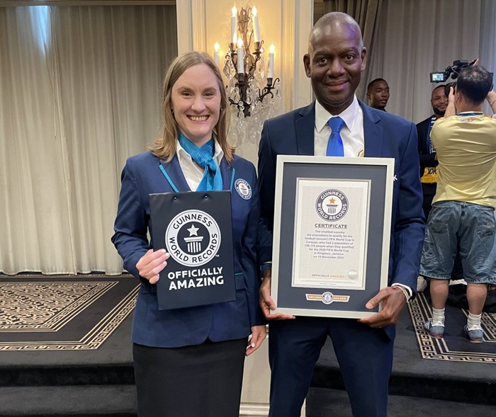 Curaçao earns Guinness World Record as least populous nation to play in FIFA World Cup