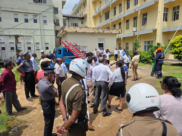 Fire breaks out at Galle Hospital Cancer Unit transformer