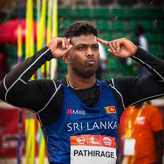 Sri Lanka’s Rumesh Tharanga climbs to World No. 2 in javelin