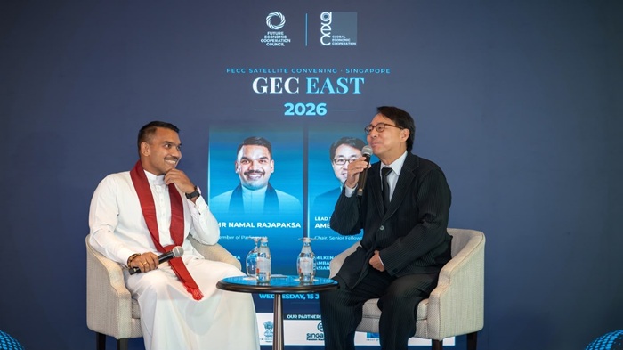 Namal calls for “Indian Ocean Century” at GEC East Summit