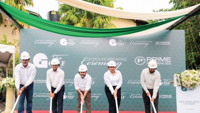 Prime Residencies Commences Construction of THE GOLF on Lake Drive, Colombo 08