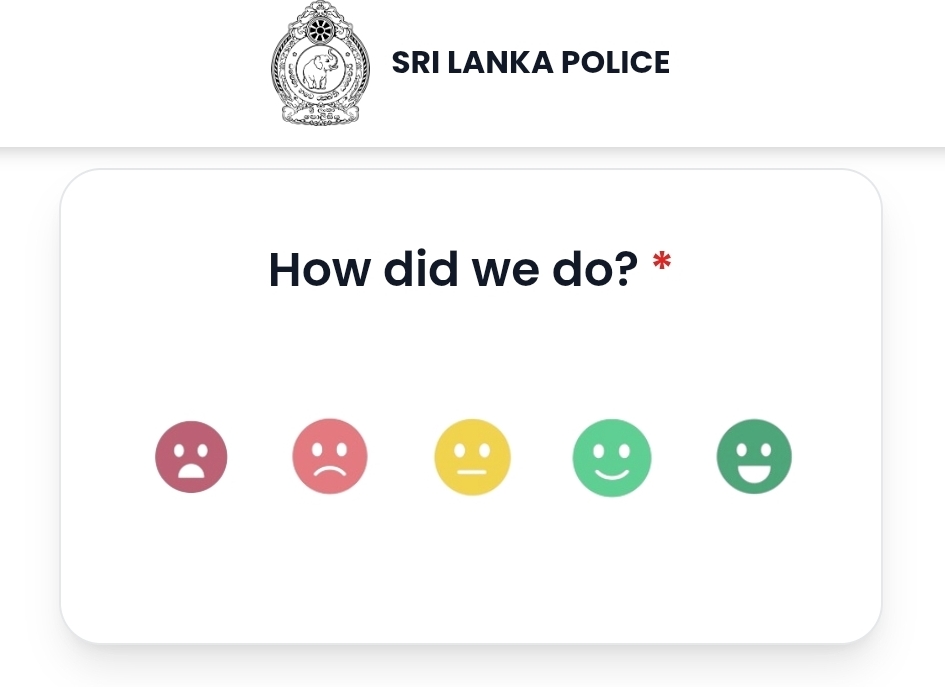 Sri Lanka Police introduces QR code system for public feedback