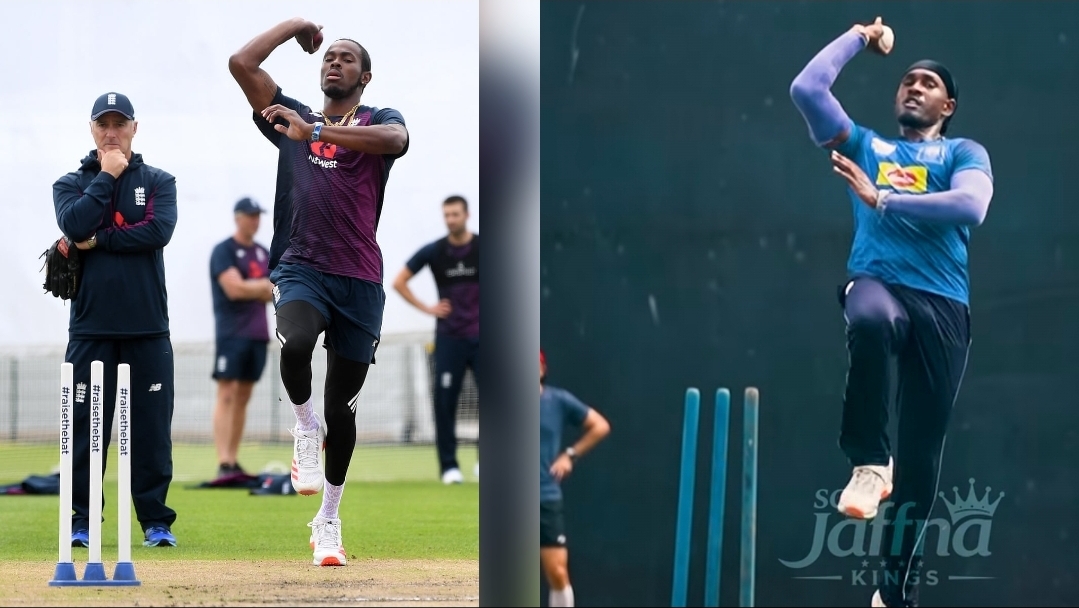 Jofra Archer reacts to Chamindu Wickramasinghe’s Bowling Action