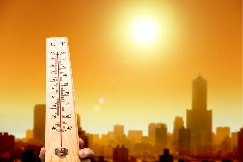 Heat advisory issued for 08 districts today